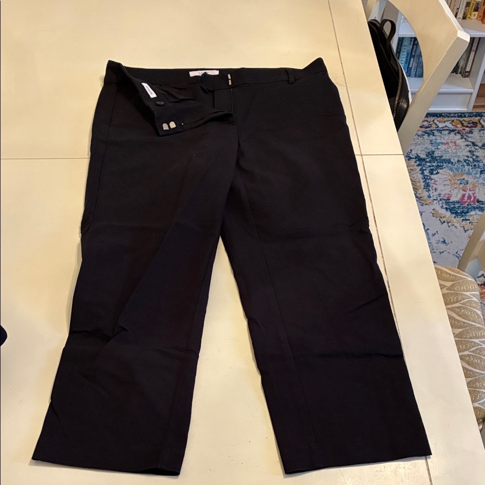 Loft Riviera Slim navy pants size 10